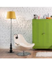 Lampa podłogowa o podstawie wykonanej z kul LIZBONA