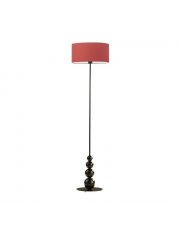 Lampa stojąca podłogowa czarne kule loft ROMA