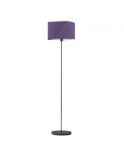 Fioletowa lampa stojąca o prostym designie FIDŻI 