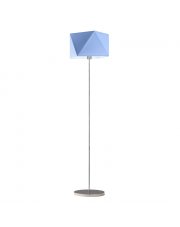 Lampa podłogowa do pokoju dziecka FIDŻI z niebieskim abażurem