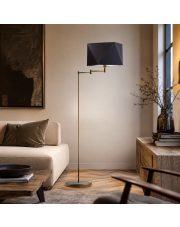 Lampa stojąca do salonu SANTIAGO z regulowanym ramieniem