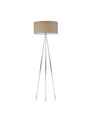 Lampa stojąca na chromowanych nóżkach SEWILLA 