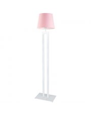 Biało różowa lampa stojąca dziecięca VEGAS
