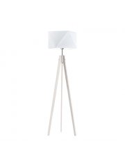Nowoczesna lampa podłogowa z drewna LAGOS