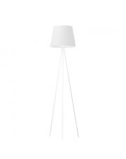 Biała lampa stojąca na trójnogu do salonu RENO