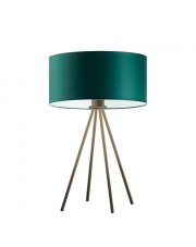 Designerska lampka nocna z abażurem SIERRA w stylu urban jungle