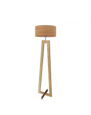 Lampa podłogowa drewniana do czytania BALI ECO