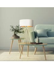Lampa stołowa do salonu w stylu glamour ALTA GOLD