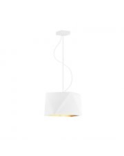 Biała lampa wisząca DALI GOLD