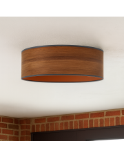 Lampa sufitowa do salonu w stylu rustykalnym DUBAJ ECO fi - 50 cm