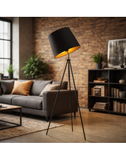 Lampa podłogowa na 3 nogach OSLO GOLD