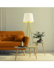 Lampa podłogowa o ciekawym designie PANAMA GOLD