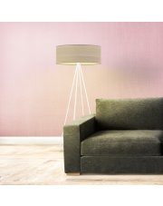 Nowoczesna lampa podłogowa do czytania w salonie IBIZA ECO