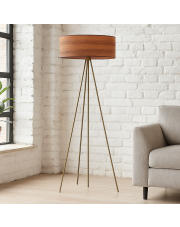 Designerska lampa stojąca na metalowych nogach IBIZA ECO