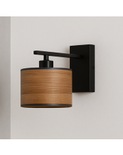 Kinkiet LED na ścianę SPLIT ECO w stylu rustykalnym