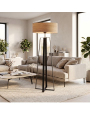 Designerska lampa podłogowa do salonu MOSS ECO
