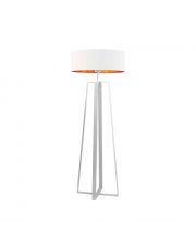 Nowoczesna lampa podłogowa LED w kolorze białym MOSS GOLD