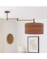 Regulowana lampa sufitowa z przegubami RANGUN ECO w stylu skandynawskim