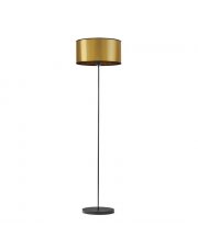 Czarno-złota lampa stojąca do sypialni WERONA MIRROR