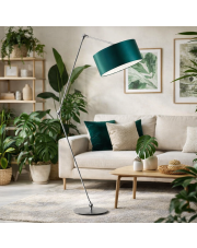 Lampa podłogowa regulowana z wysięgnikiem BARI lampa podłogowa do pracy z regulowanym ramieniem