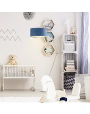 Funkcjonalna lampa stojąca z regulowanym abażurem do czytania BARI