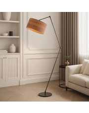 Lampa podłogowa na wysięgniku ruchomym BARI ECO z regulacją nachylenia światła