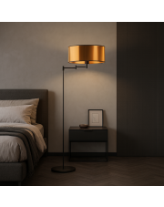 Designerska lampa podłogowa regulowana do salonu CANCUN MIRROR
