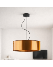 Designerska lampa wisząca do salonu HAJFA MIRROR fi - 50 cm