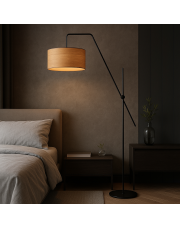 Designerska lampa podłogowa z regulacją wysokości BILBAO ECO