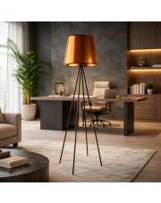 Designerska lampa stojąca na 4 nogach PANAMA MIRROR