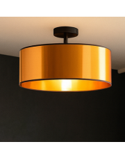 Elegancki plafon sufitowy w stylu glamour WENECJA MIRROR fi - 40 cm 