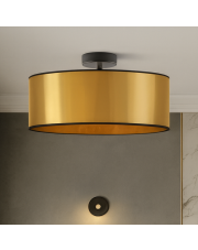 Plafon złoty glamour WENECJA MIRROR fi - 60 cm