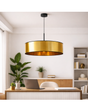 Lampa wisząca do biura złota glamour SINTRA MIRROR fi - 60 cm