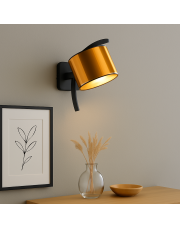 Miedziany kinkiet nad lustro w stylu loft TEKSAS MIRROR