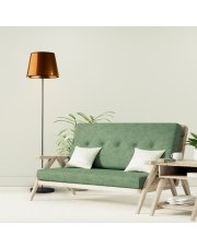 Miedziana lampa podłogowa w stylu loft VASTO MIRROR