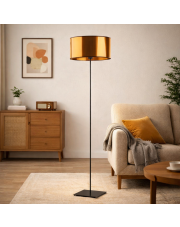 Designerska lampa stojąca do salonu SOFIA MIRROR