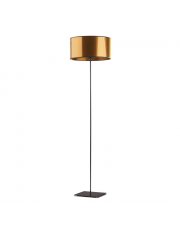 Miedziana lampa stojąca do salonu SOFIA MIRROR