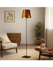 Designerska lampa stojąca do salonu PALERMO MIRROR