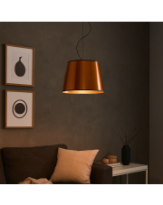Lampa wisząca do kuchni TUNIS MIRROR z czarnym wykończeniem