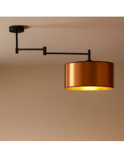 Nowoczesna lampa wisząca na regulowanym ramieniu RANGUN MIRROR do kuchni