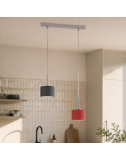 Dwupunktowa lampa wisząca do kuchni i jadalni MONTANA