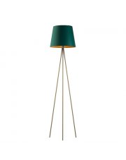 Lampa podłogowa LED na trójnogu do salonu RENO GOLD