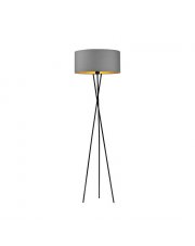 Lampa stojąca do sypialni PARYŻ GOLD w stylu skandynawskim