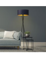 Lampa podłogowa na trójnogu do czytania PARYŻ GOLD