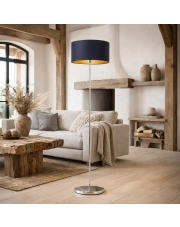Designerska lampa podłogowa do salonu WERONA GOLD