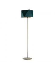 Designerska lampa stojąca do salonu FIDŻI GOLD