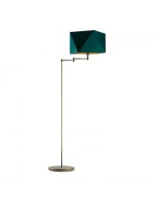 Lampa podłogowa z regulowanym ramieniem SANTIAGO GOLD