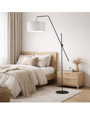 Skandynawska lampa podłogowa na ruchomym ramieniu BILBAO