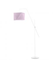 Biała lampa stojąca do pokoju dziecka TOLEDO z regulacją