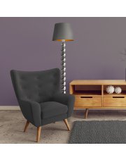 Lampa stojąca do salonu w stylu glamour BANGKOK GOLD